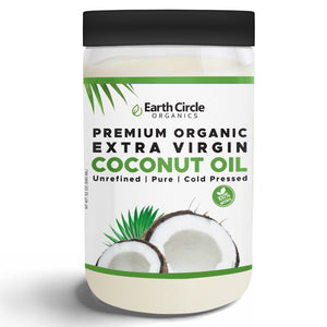 Premium Ultra Pure Extra Virgin Organic Coconut Oil | Cold Pressed | Baking | Smoothies | Skin & Hair Care | Gluten-Free | Keto & Paleo Friendly (32 Ounce Unrefined)