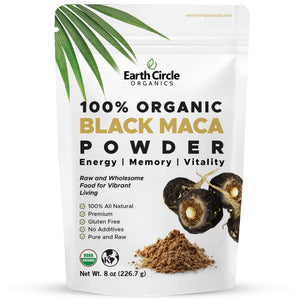 Black Maca Powder |  Organic | Kosher - 8 oz