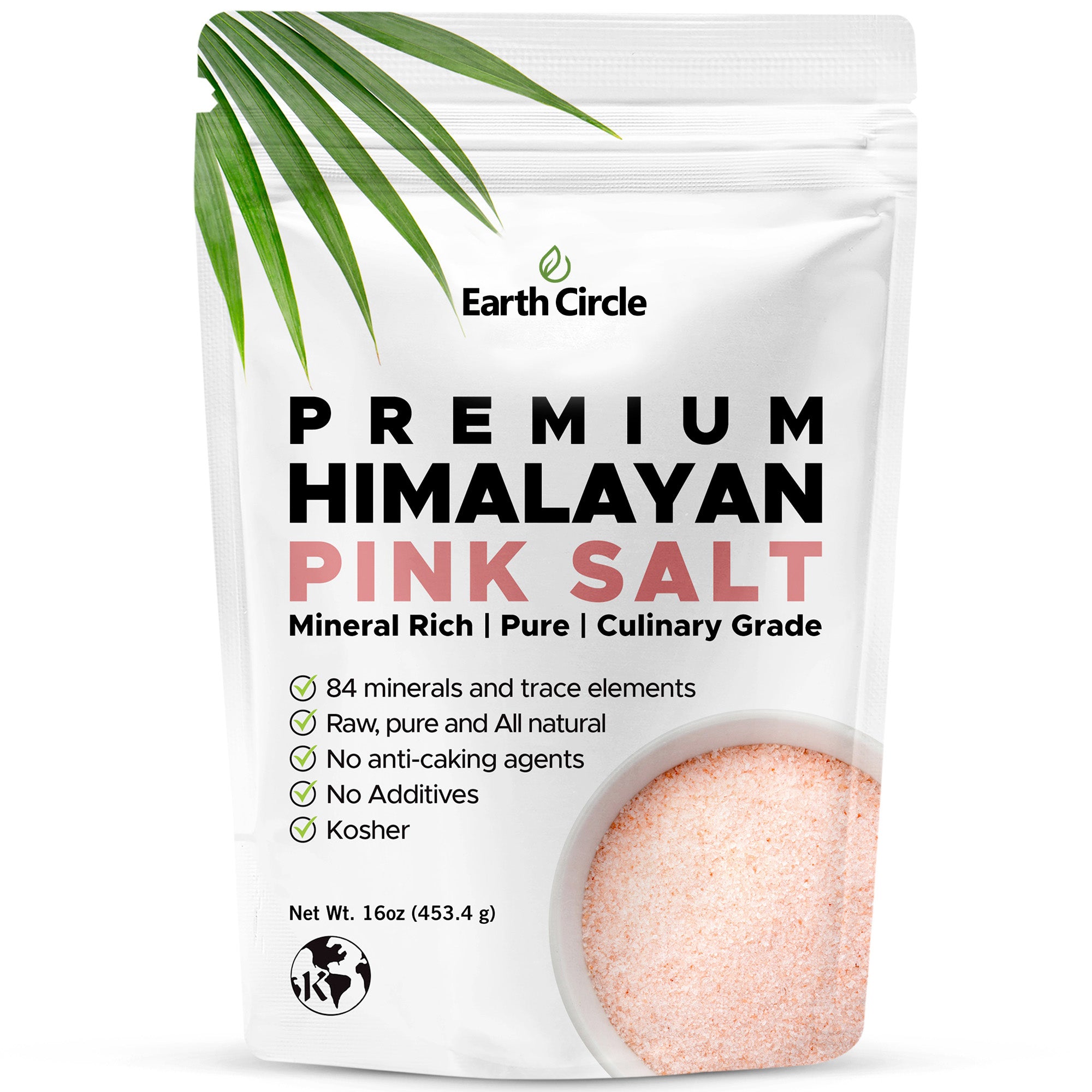 40 oz Himalayan Pink Salt Ground/ Sal Rosada de Himalaya Kosher