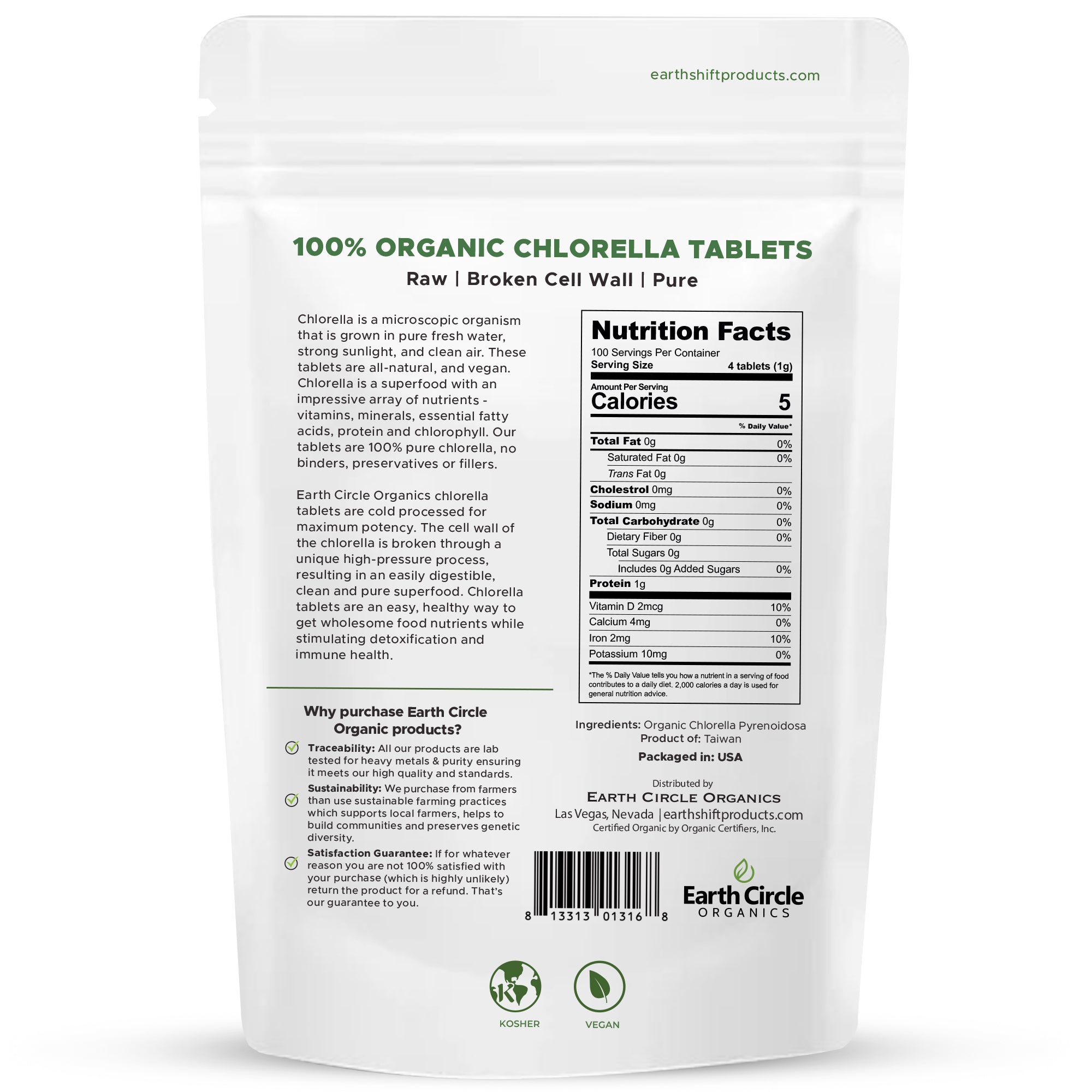 Chlorella Powder Packaging | VitaGreen Organics BEST 2025 Chlorella Powder Packaging | VitaGreen Organics BEST 2025
