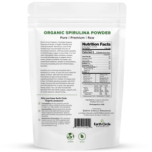 Spirulina Powder | Organic | Kosher | Non-Irradiated - 4 oz