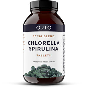 Chlorella | Spirulina Tablets - 1000 count